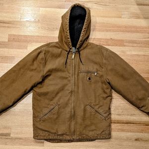 Carhartt J141 Sierra Sandstone Jacket - Sherpa Lined